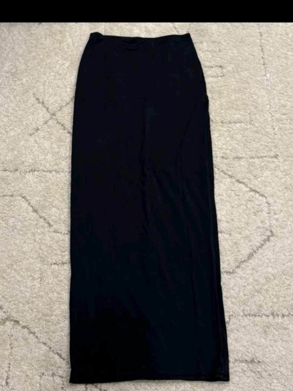 SKIMS Fits Everybody Long Skirt | Onyx | Size M - Picture 4 of 6